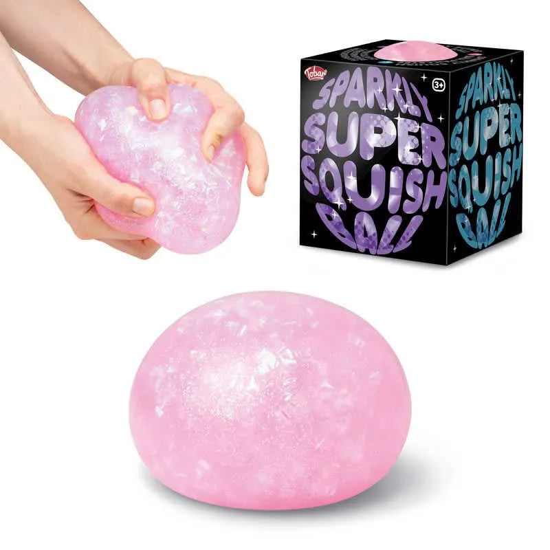 Scrunchems Super Glitter Squish Ball-Scrunchems Super Glitter Squish Ball