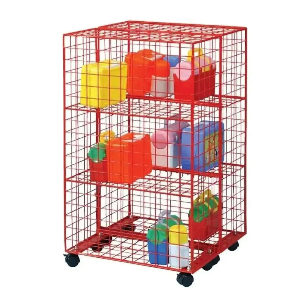 Secure Folding Lunchbox Trolley-Secure Folding Lunchbox Trolley