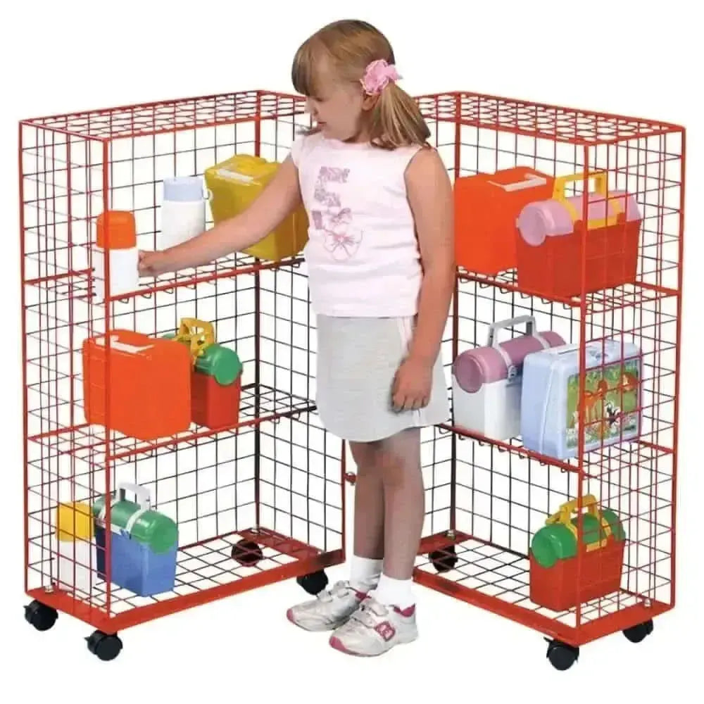 Secure Folding Lunchbox Trolley-Secure Folding Lunchbox Trolley