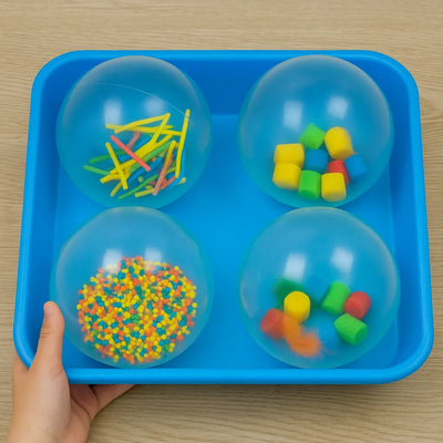 See inside Sensory Balls Pack of 4-See inside Sensory Balls Pack of 4