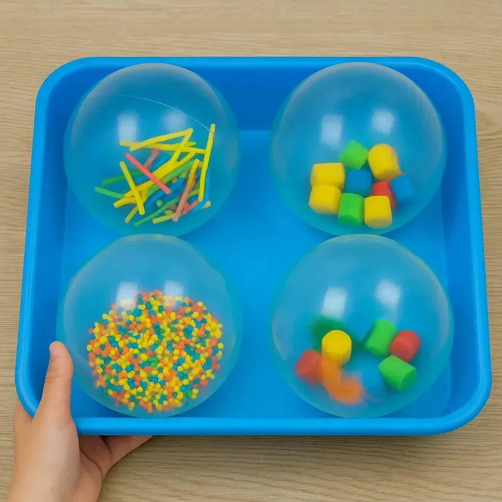 See inside Sensory Balls Pack of 4-See inside Sensory Balls Pack of 4