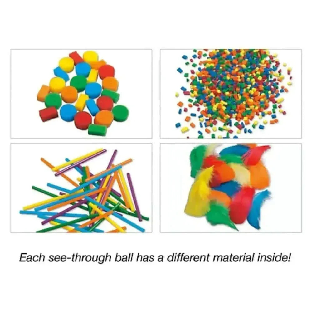 See inside Sensory Balls Pack of 4-See inside Sensory Balls Pack of 4