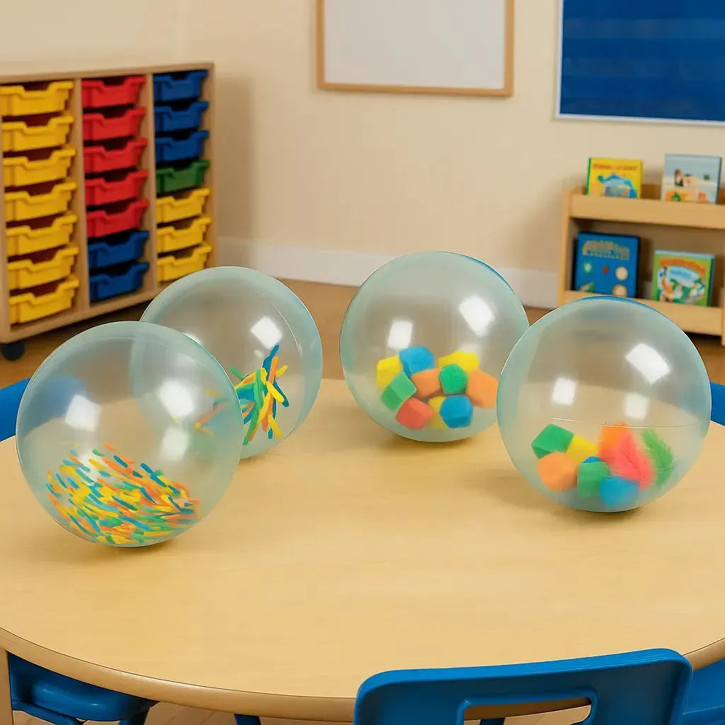 See inside Sensory Balls Pack of 4-See inside Sensory Balls Pack of 4