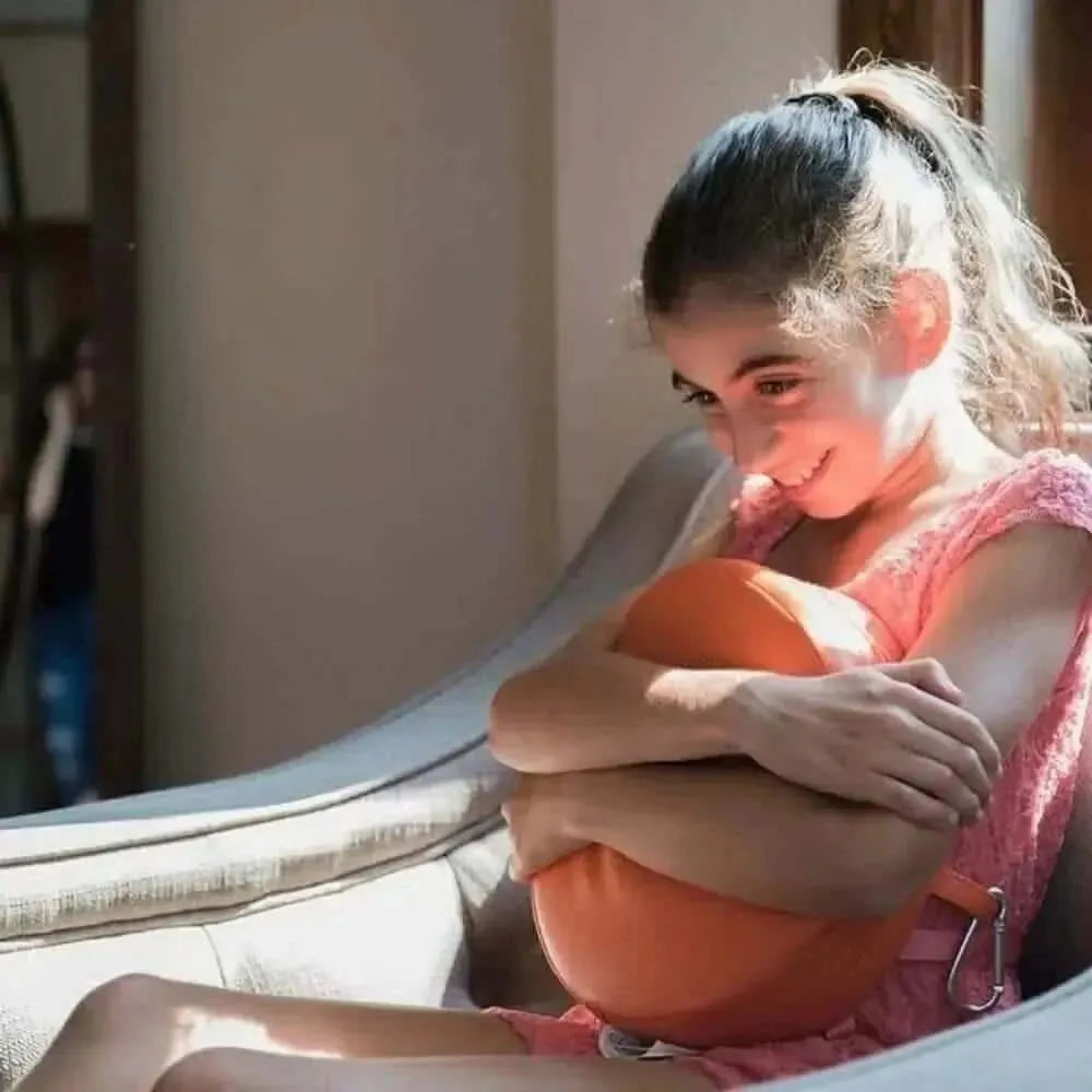 Senseez Vibrating Orange cushion-Senseez Vibrating Orange cushion