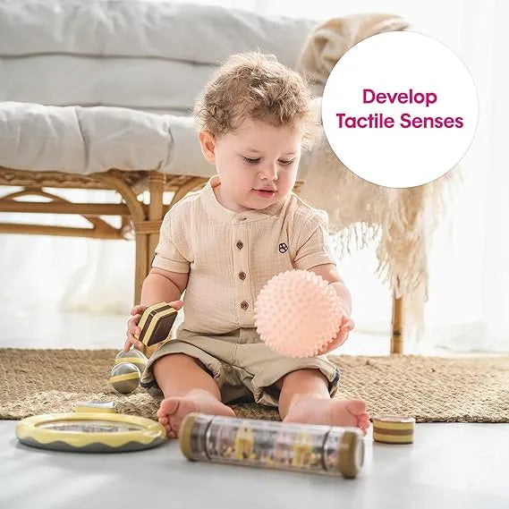 Sensory Ball 10cm - Pack of 4 - Boho Chic-Sensory Ball 10cm - Pack of 4 - Boho Chic