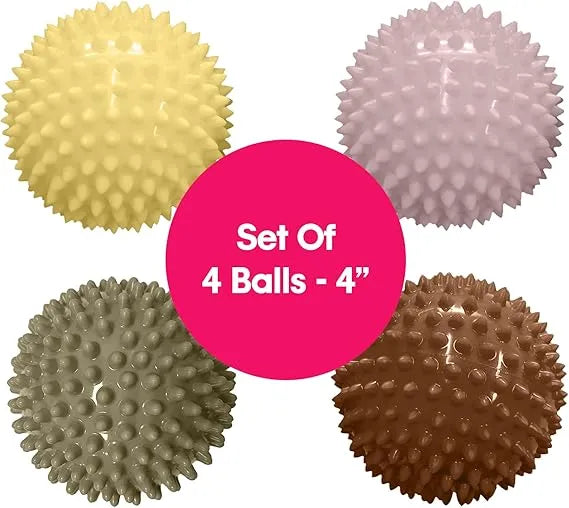 Sensory Ball 10cm - Pack of 4 - Boho Chic-Sensory Ball 10cm - Pack of 4 - Boho Chic