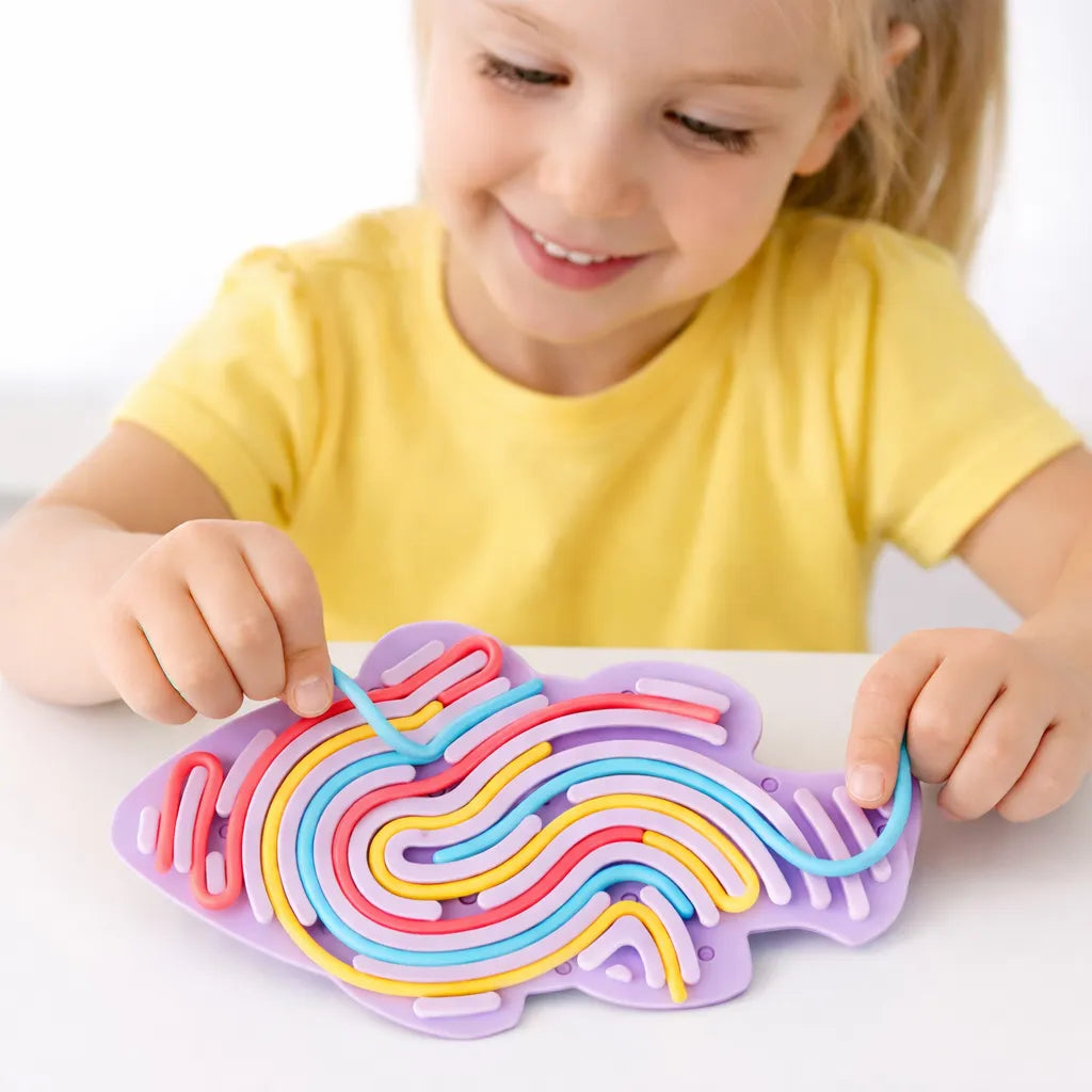 Sensory Board Fish Toy-Sensory Board Fish Toy
