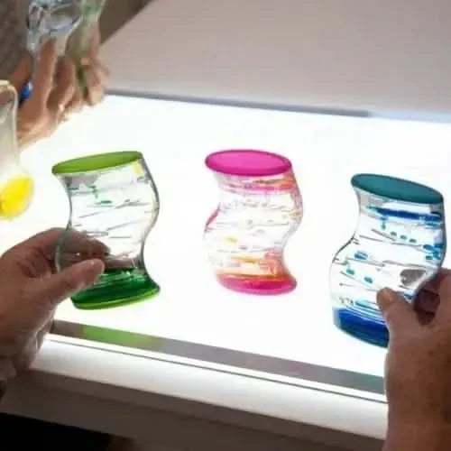 Sensory Dual Colour Liquid Timer Runner-Sensory Dual Colour Liquid Timer Runner