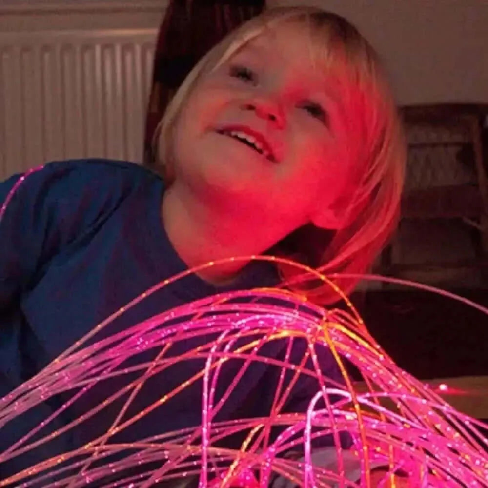 Sensory Fibre Optic Lighting Kit Uv Reactive-Sensory Fibre Optic Lighting Kit Uv Reactive