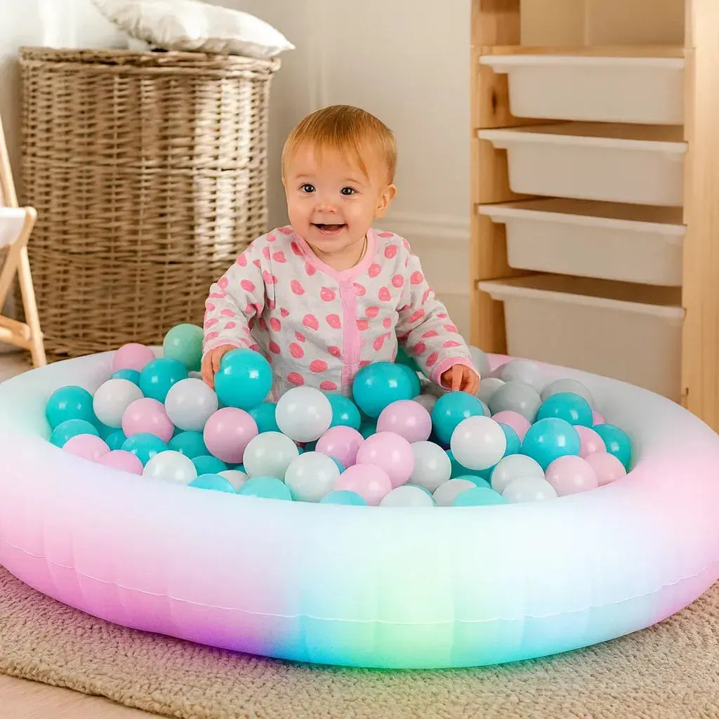 Sensory LED Inflatable Ball Pit-Sensory LED Inflatable Ball Pit