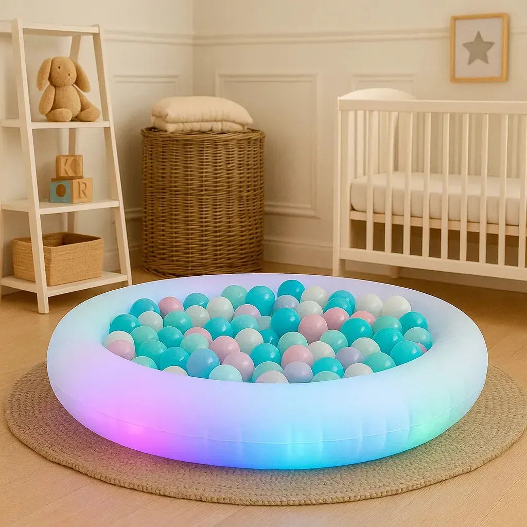 Sensory LED Inflatable Ball Pit-Sensory LED Inflatable Ball Pit