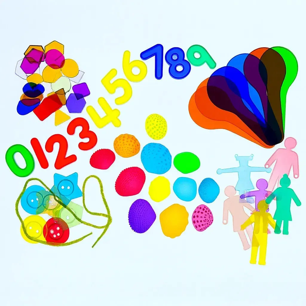 Sensory Light Panel Play Kit-Sensory Light Panel Play Kit