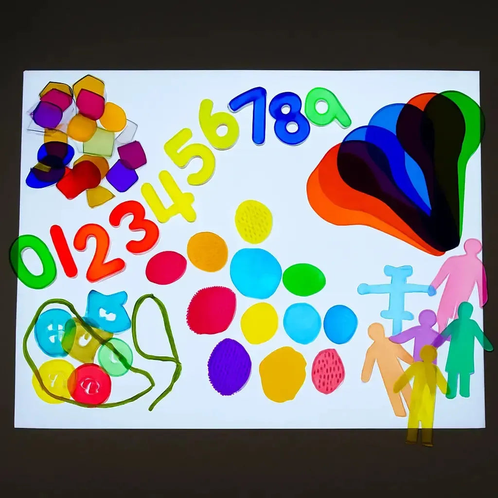 Sensory Light Panel Play Kit-Sensory Light Panel Play Kit