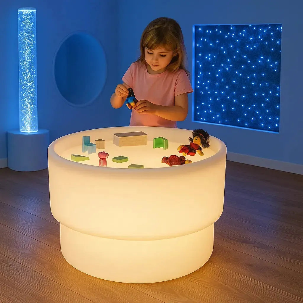 Sensory Mood Discovery Table-Sensory Mood Discovery Table