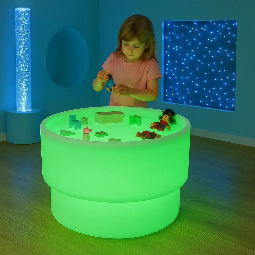 Sensory Mood Discovery Table-Sensory Mood Discovery Table