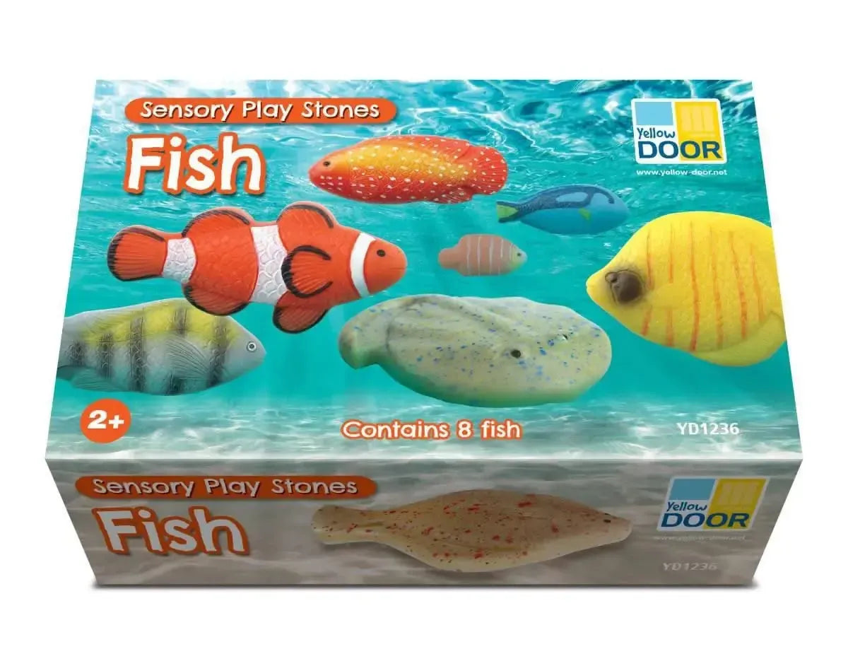 Sensory Play Stones Fish-Sensory Play Stones Fish