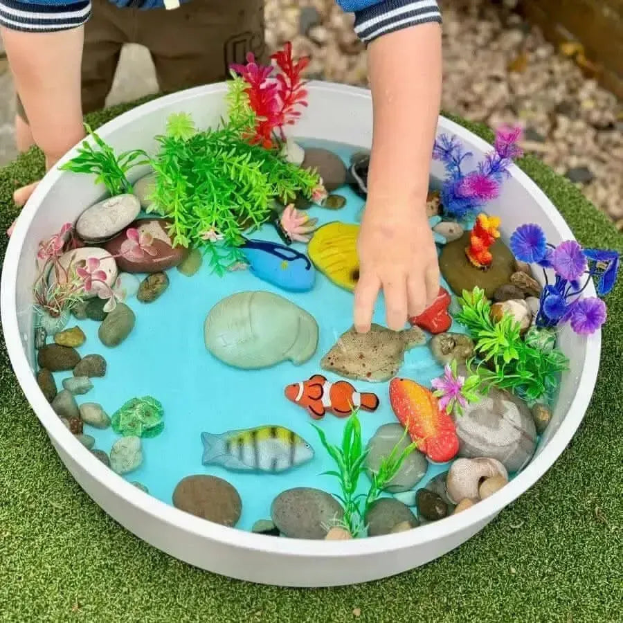 Sensory Play Stones Fish-Sensory Play Stones Fish