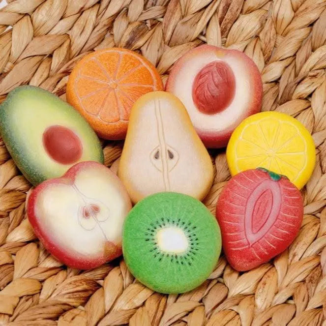 Sensory Play Stones Fruit-Sensory Play Stones Fruit