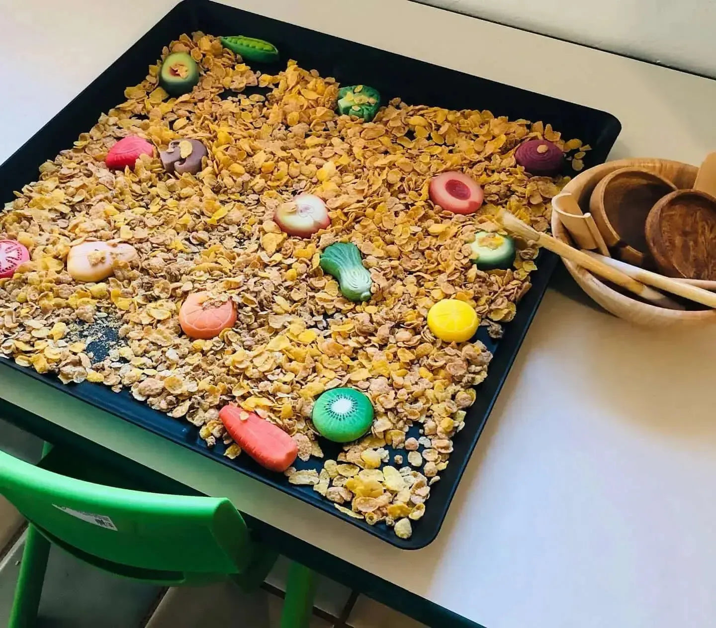 Sensory Play Stones Vegetables-Sensory Play Stones Vegetables
