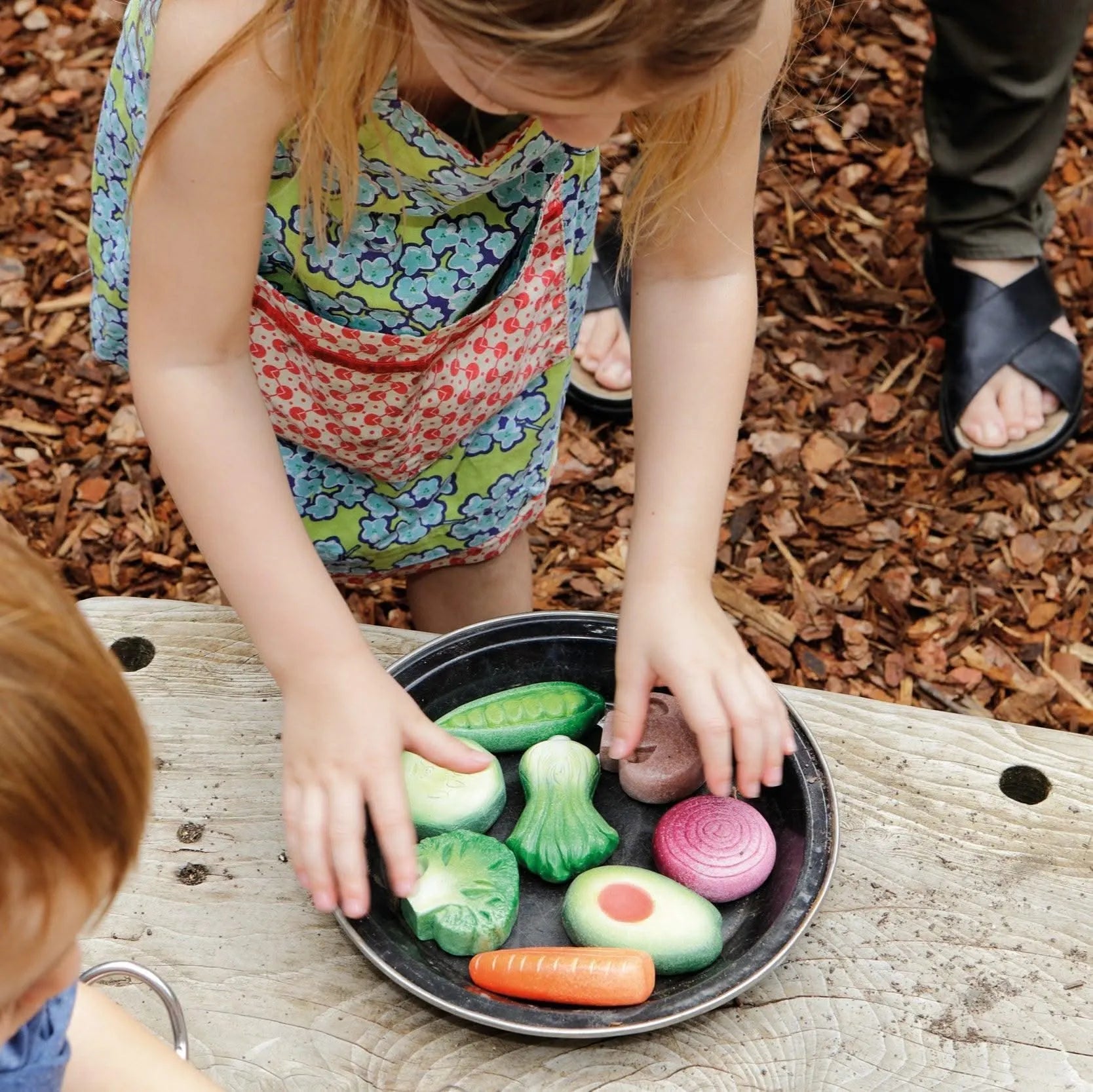 Sensory Play Stones Vegetables-Sensory Play Stones Vegetables
