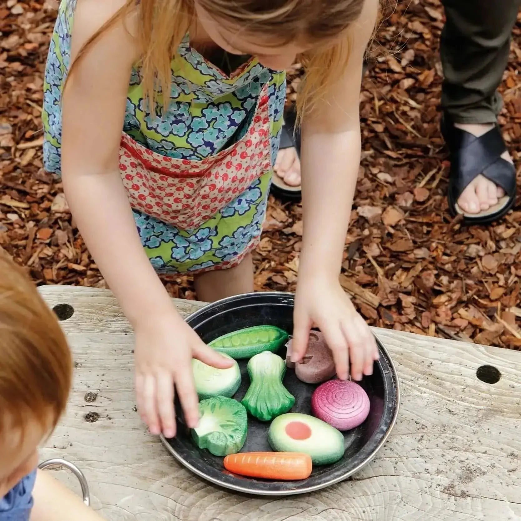 Sensory Play Stones Vegetables-Sensory Play Stones Vegetables