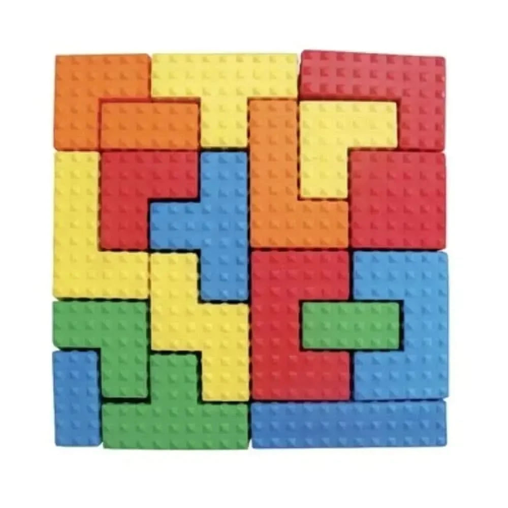Sensory Puzzle Blocks Pack of 18-Sensory Puzzle Blocks Pack of 18