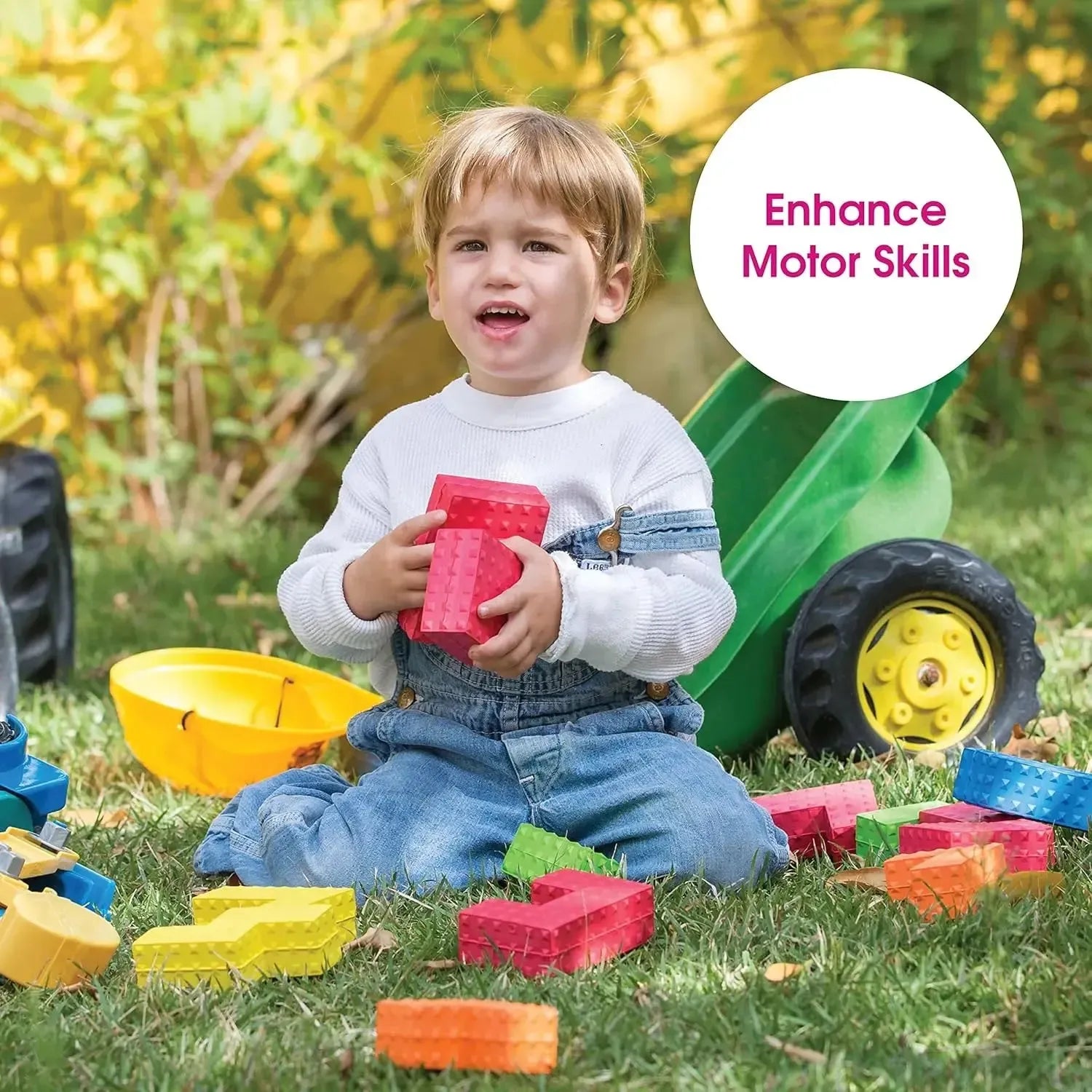 Sensory Puzzle Blocks Pack of 18-Sensory Puzzle Blocks Pack of 18