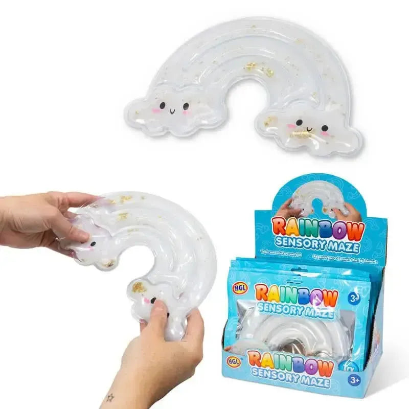 Sensory Rainbow Maze Game-Sensory Rainbow Maze Game