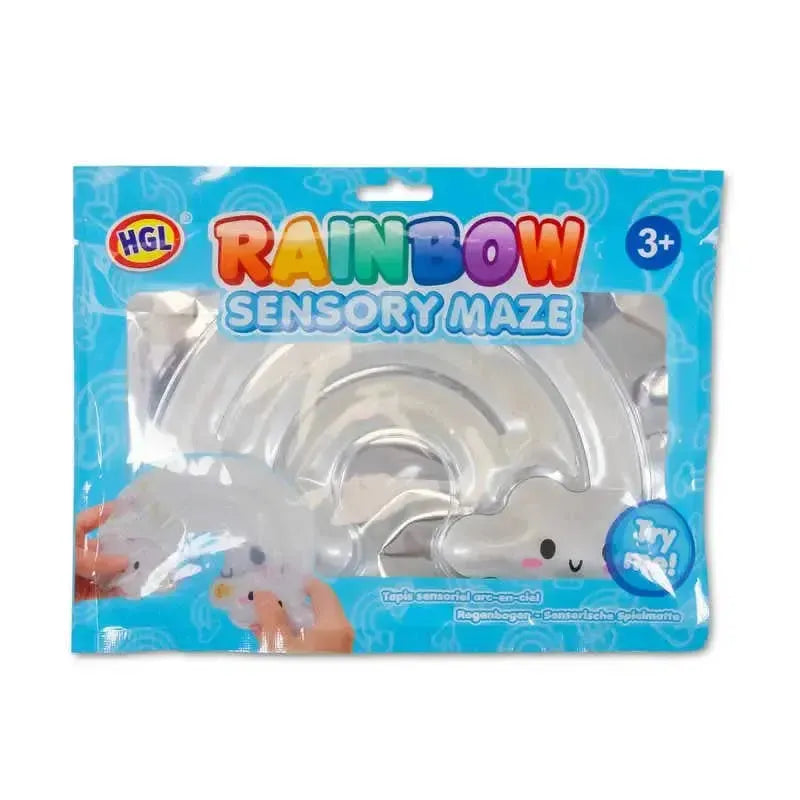 Sensory Rainbow Maze Game-Sensory Rainbow Maze Game