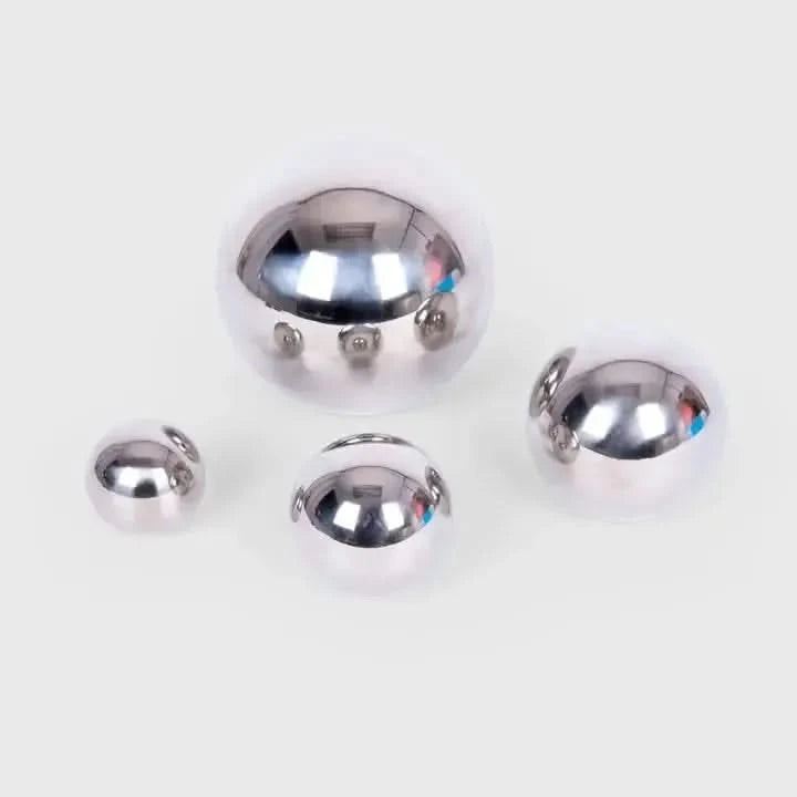 Sensory Reflective Balls Silver Pack of 4-Sensory Reflective Balls Silver Pack of 4