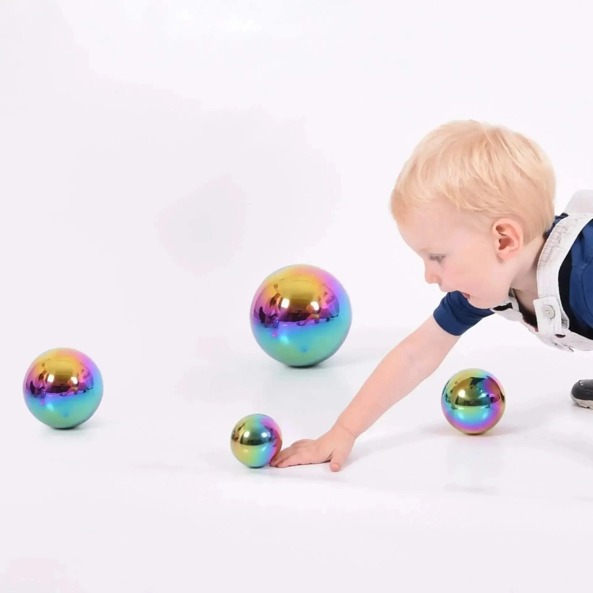Sensory Reflective Colour Burst Balls-Sensory Reflective Colour Burst Balls