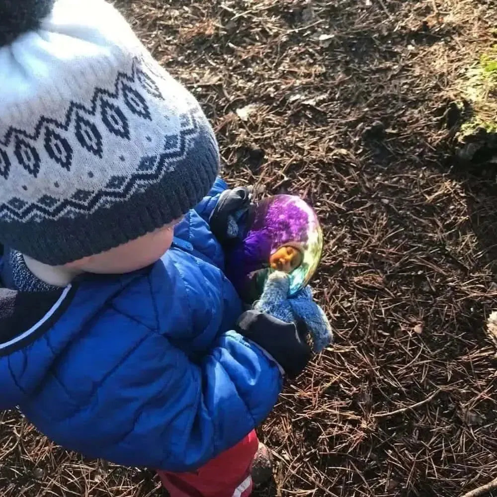 Sensory Reflective Colour Burst Buttons-Sensory Reflective Colour Burst Buttons