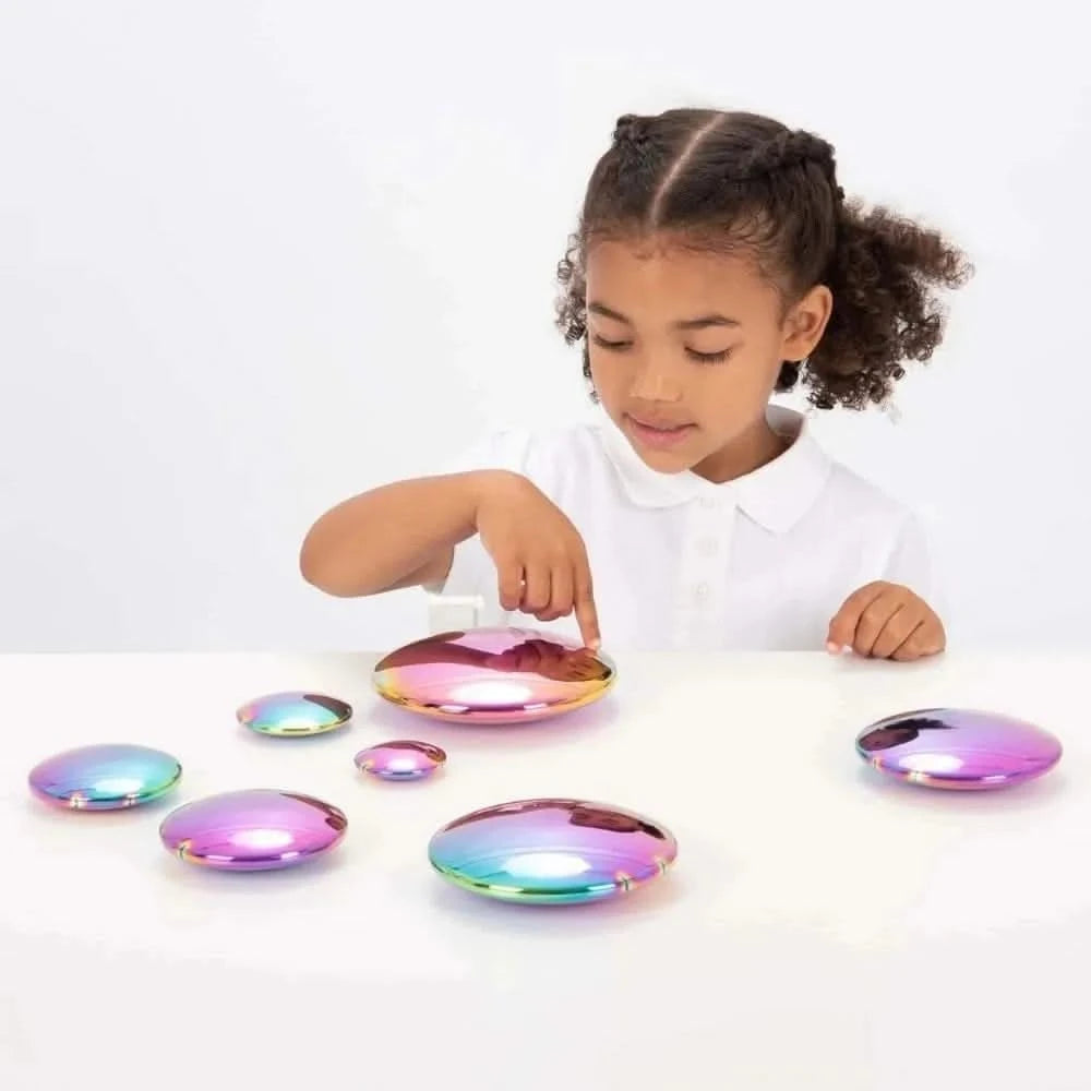 Sensory Reflective Colour Burst Buttons-Sensory Reflective Colour Burst Buttons
