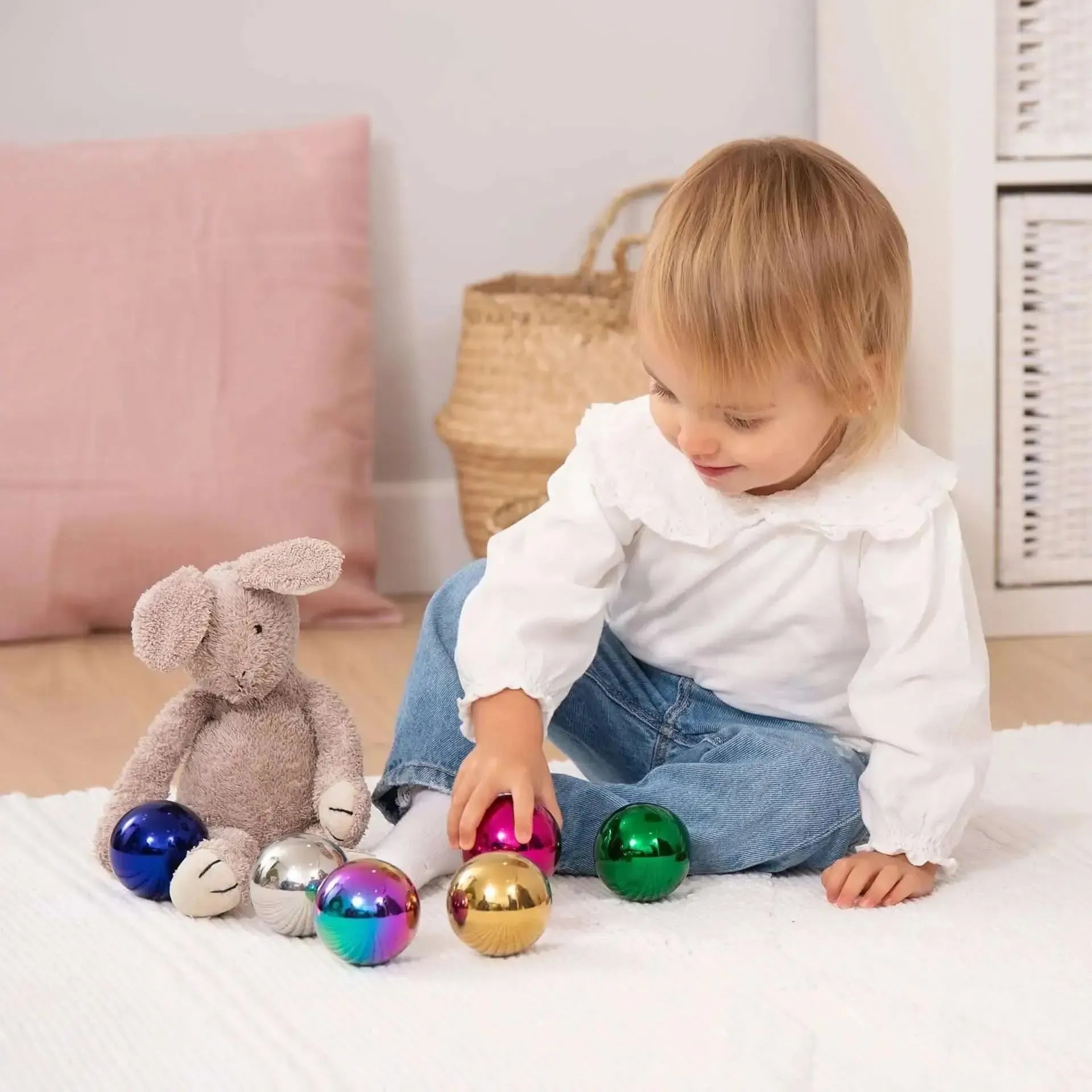 Sensory Reflective Colour Mystery Balls-Sensory Reflective Colour Mystery Balls