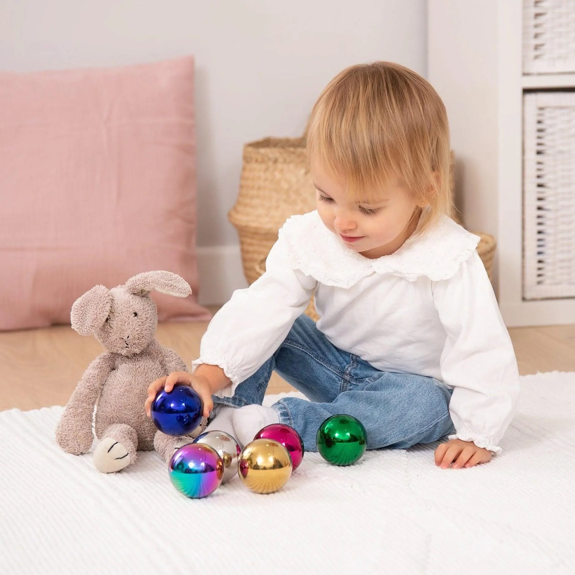 Sensory Reflective Colour Mystery Balls-Sensory Reflective Colour Mystery Balls