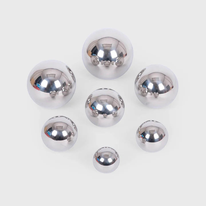 Sensory Reflective Sound Balls Pack of 7-Sensory Reflective Sound Balls Pack of 7