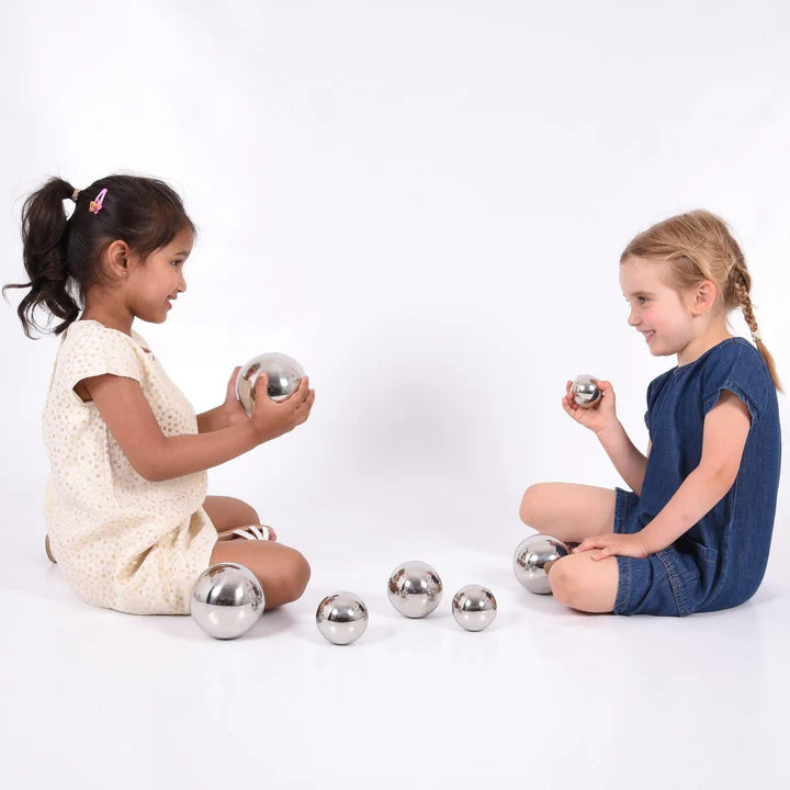 Sensory Reflective Sound Balls Pack of 7-Sensory Reflective Sound Balls Pack of 7