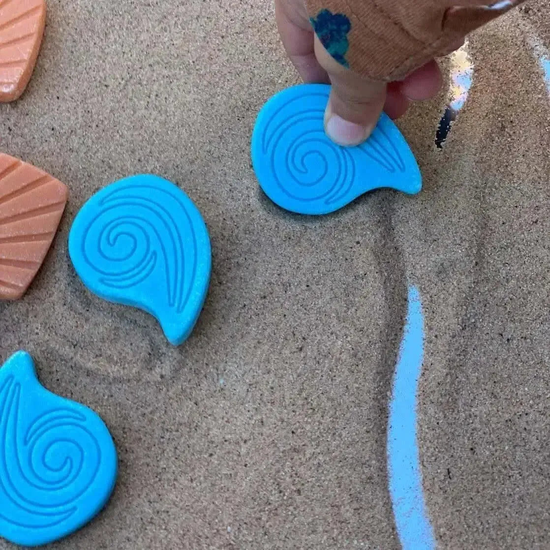 Sensory Stones Ocean Play-Sensory Stones Ocean Play