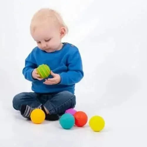 Sensory Texture Balls Pk6-Sensory Texture Balls Pk6