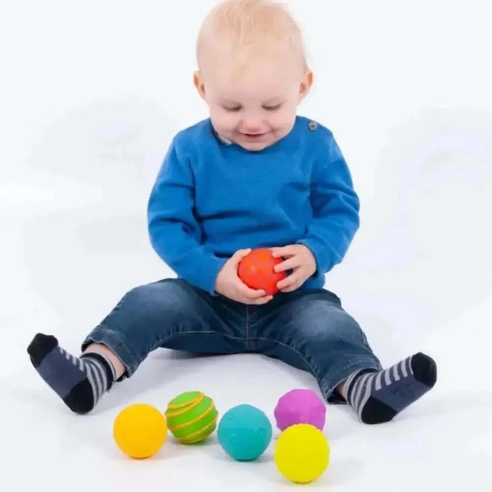 Sensory Texture Balls Pk6-Sensory Texture Balls Pk6