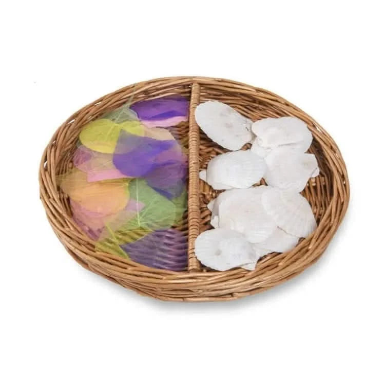 Set Of 4 Fraction Baskets-Set Of 4 Fraction Baskets