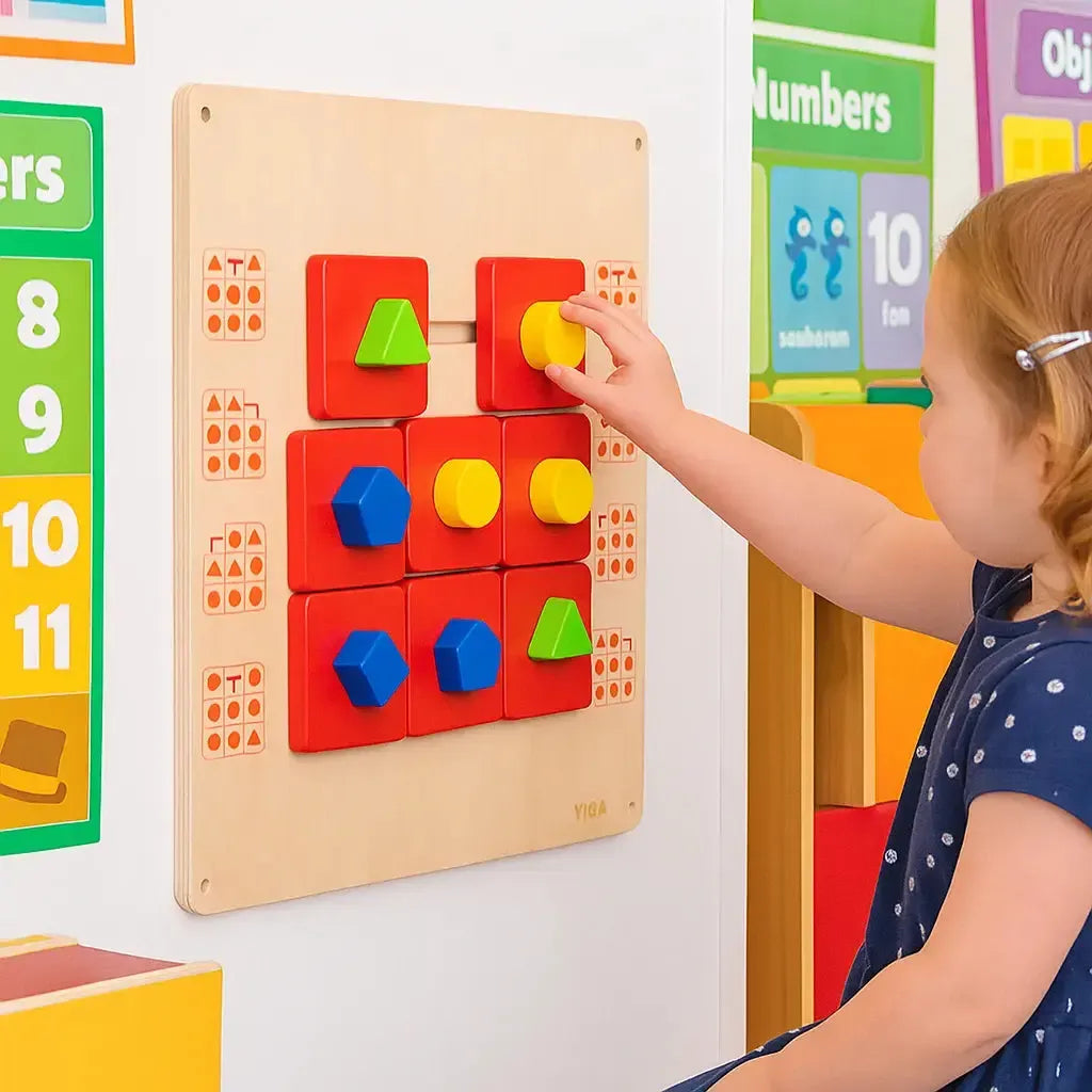 Shape Maze Wall Activity Panel-Shape Maze Wall Activity Panel