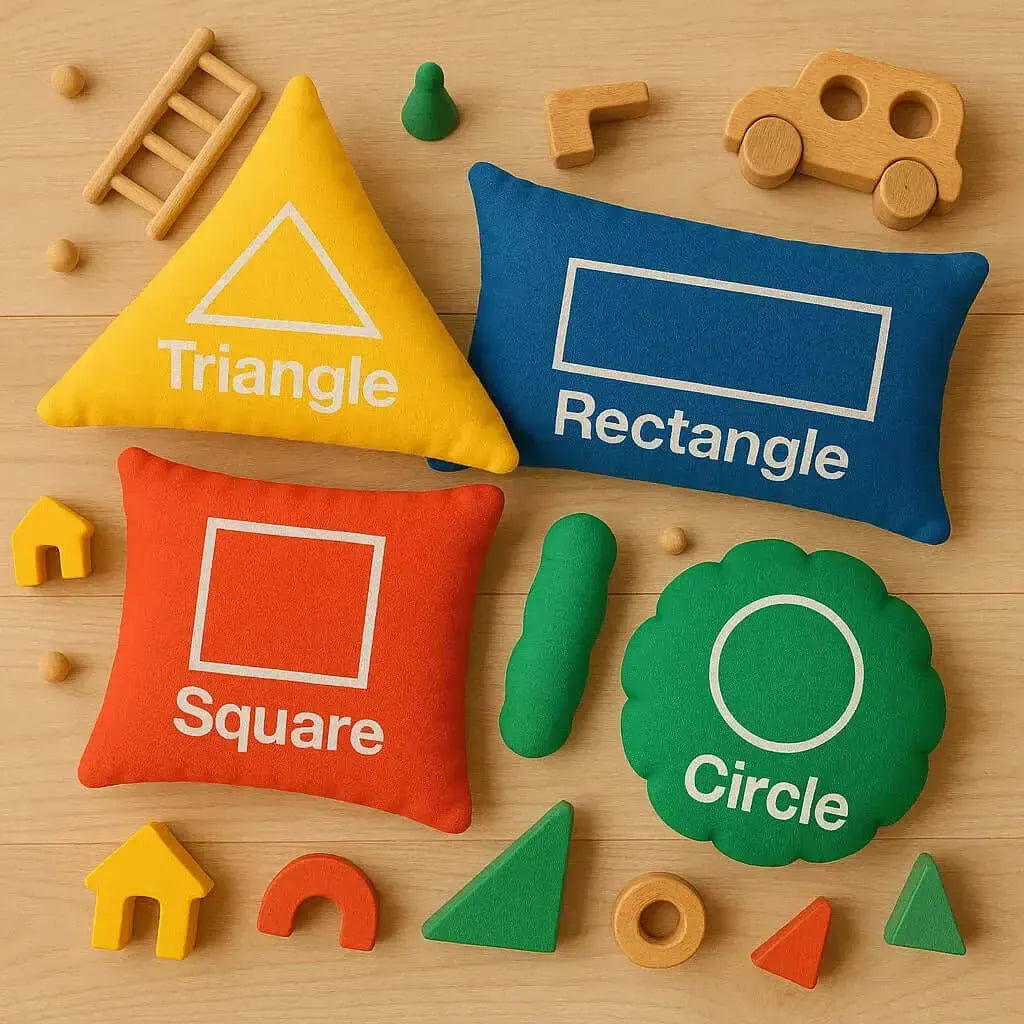 Shapes Beanbags Assorted Pack of 4-Shapes Beanbags Assorted Pack of 4