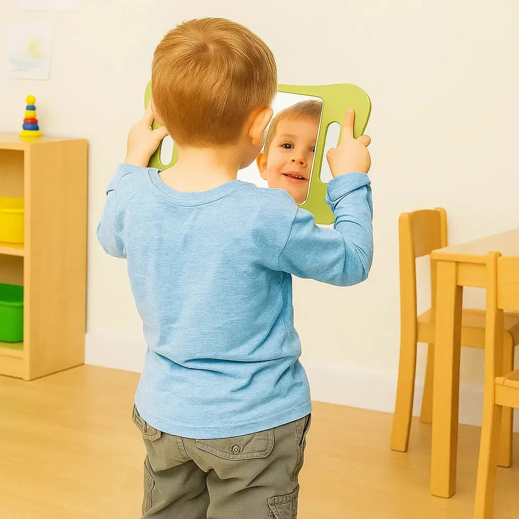 Shatterproof Handle Mirror-Shatterproof Handle Mirror