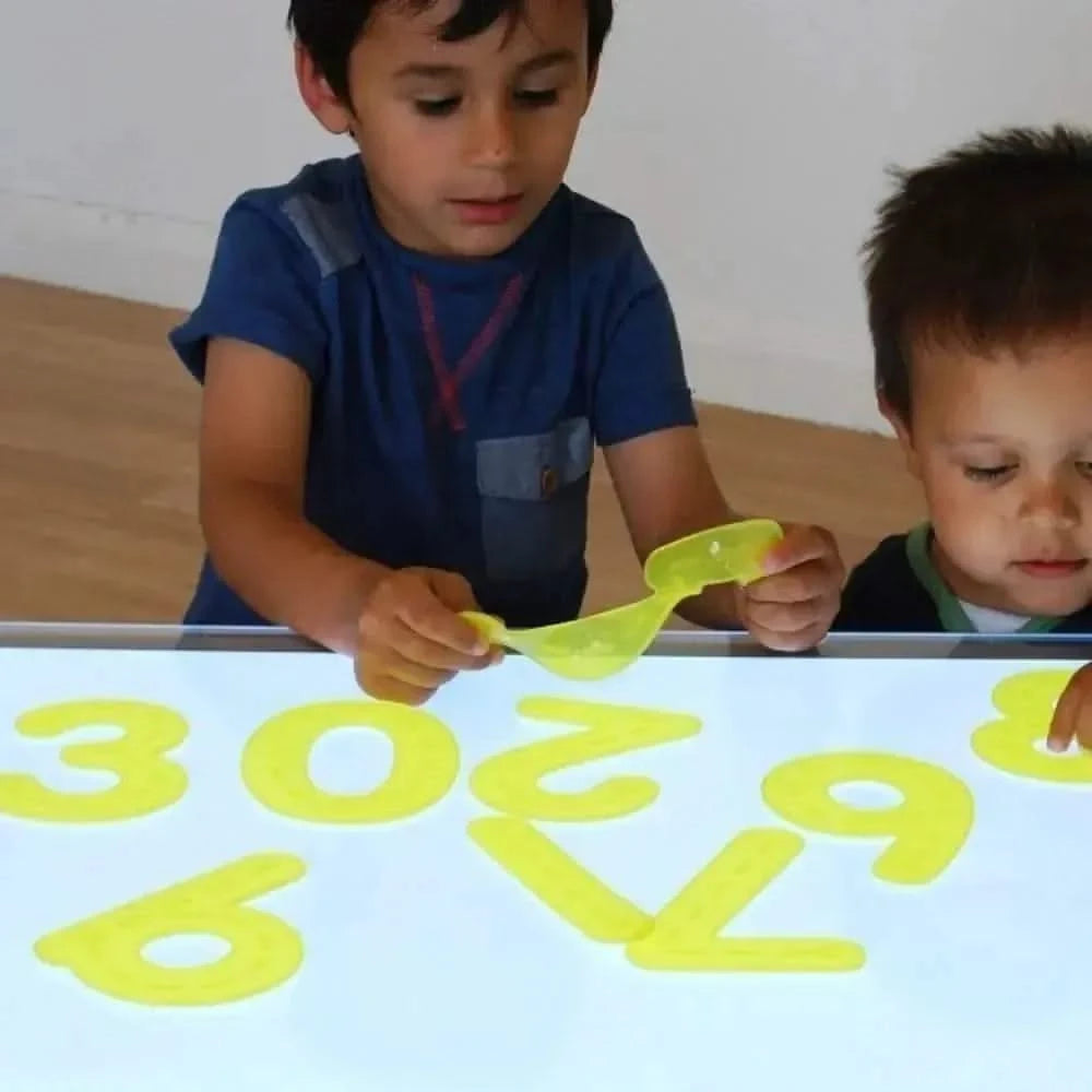 SiliShapes® Trace Numbers Yellow – Pk10-SiliShapes® Trace Numbers Yellow – Pk10