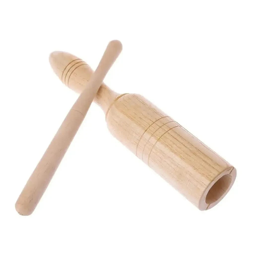Single Wooden Agogo-Single Wooden Agogo