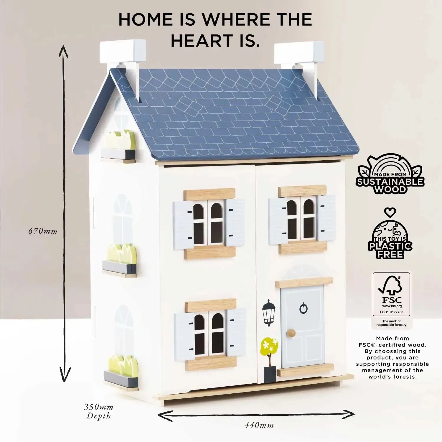 Sky Wooden Dolls House-Sky Wooden Dolls House