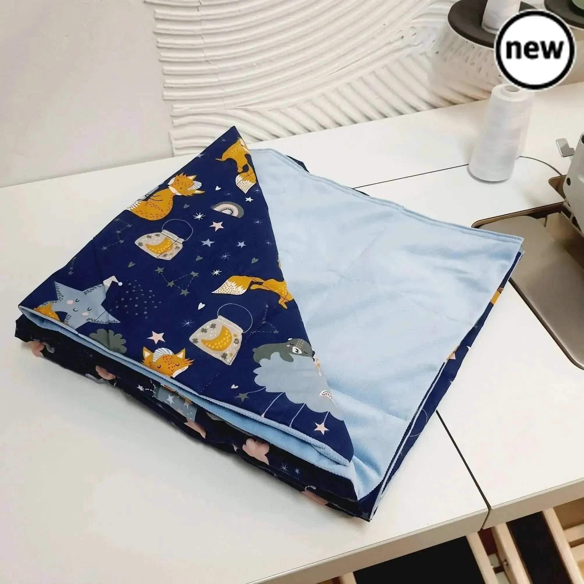 Sleeping Foxes Cotton Weighted Blanket-Sleeping Foxes Cotton Weighted Blanket