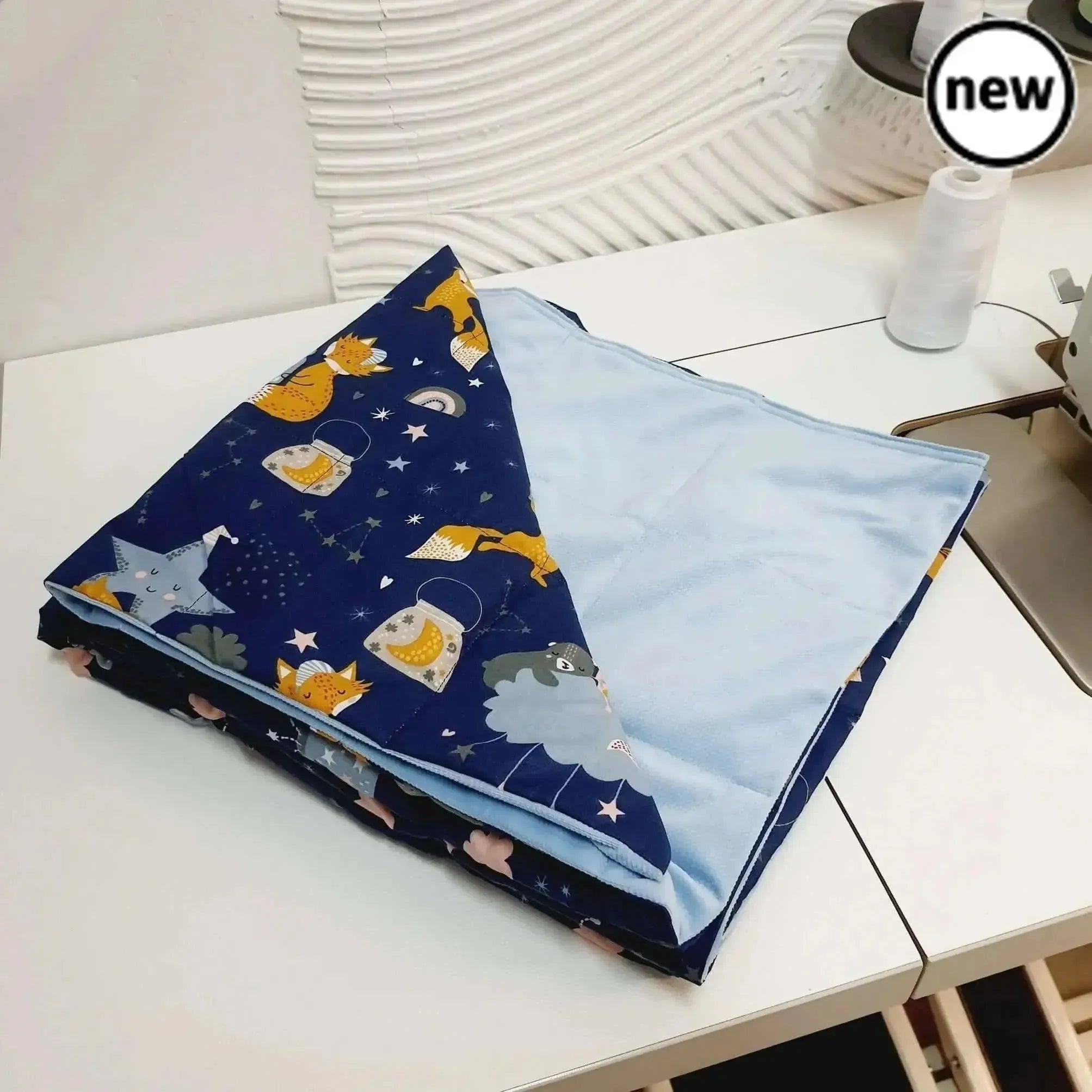 Sleeping Foxes Cotton Weighted Blanket-Sleeping Foxes Cotton Weighted Blanket
