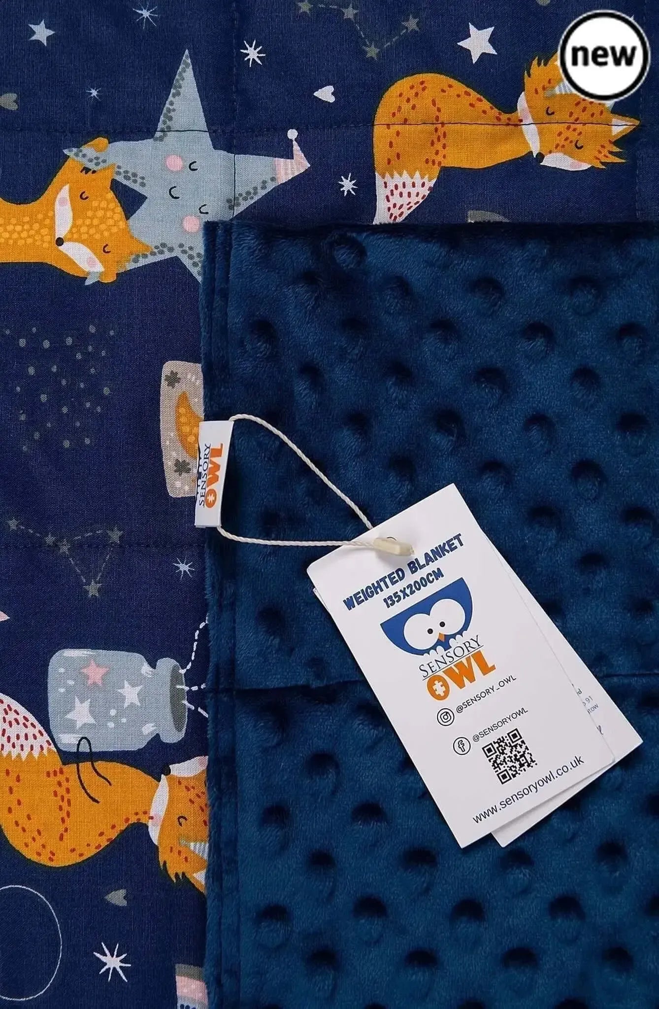 Sleeping Foxes Cotton Weighted Blanket-Sleeping Foxes Cotton Weighted Blanket